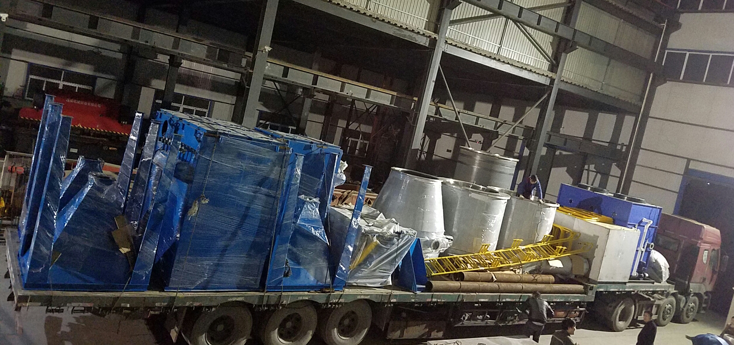 非真空雾化设备装车